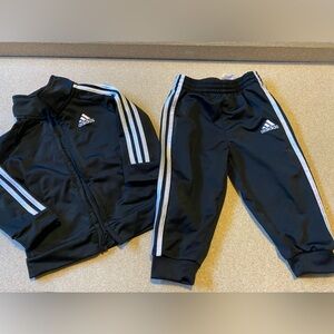 Adidas  12 month baby 2 piece track suit
